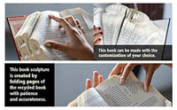 Hos is the folded book art made