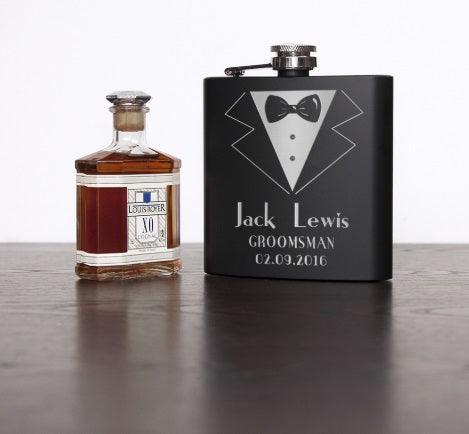 Groomsman Hip Flask - BOSTON CREATIVE COMPANY