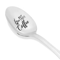 Coffee Lovers Engraved Spoon Gift For Dad/Mom - BOSTON CREATIVE COMPANY
