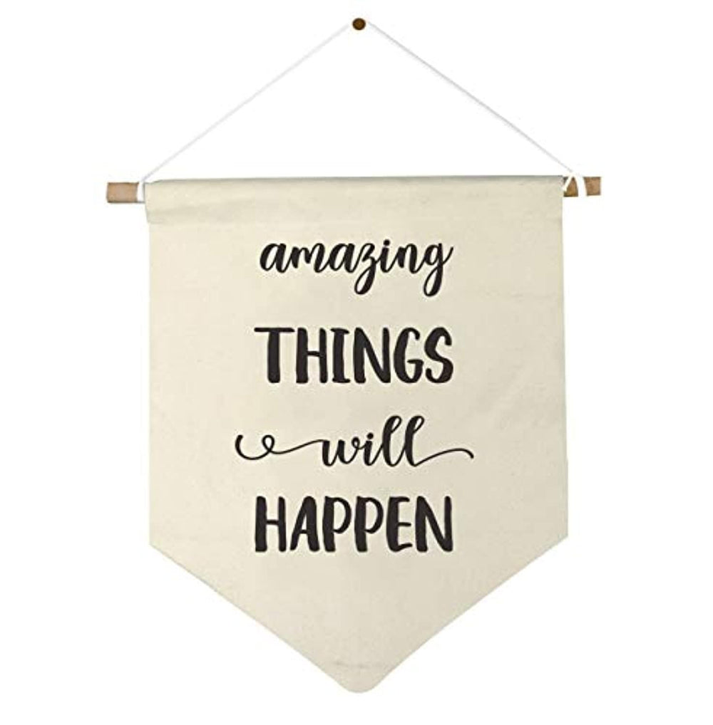 Motivational Wall Art Canvas Banner - BOSTON CREATIVE COMPANY