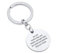 Always Remember Jewelry Keychain-Pendant Key Chain Ring Gift for Men Women - BOSTON CREATIVE COMPANY