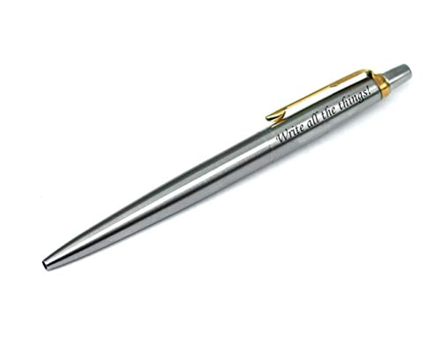 Etch Pen, Stainless Steel - Gold Pen