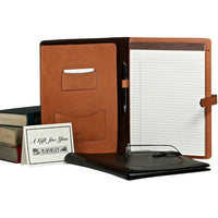 Leather Padfolio - Business Resume Folder - Boston Creative Company