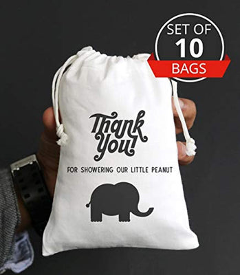 Thank You Baby Shower Favor Bags - BOSTON CREATIVE COMPANY