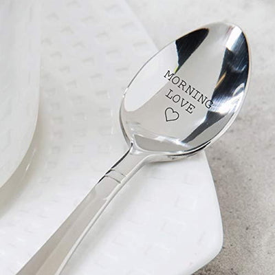 Romantic Engraved Spoon Gift for Husband , Wife - BOSTON CREATIVE COMPANY