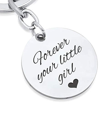 Best Stainless Steel Keychain Gifts for Mom Dad Gifts from Daughter - BOSTON CREATIVE COMPANY