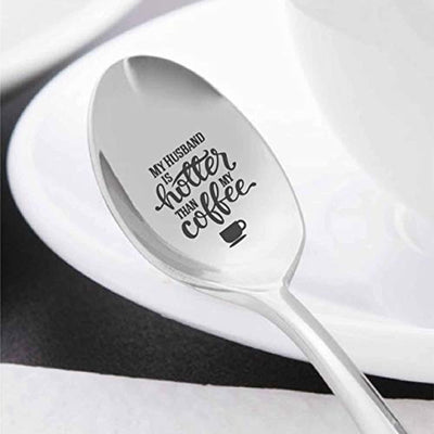 My Husband Coffee Spoon-Funny Spoon Gift for Husband  Unusal 15thAnniversary Gifts - BOSTON CREATIVE COMPANY