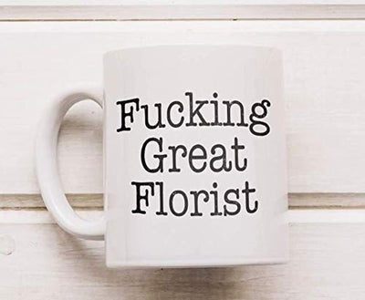 Engraved Best Gift for Florist, Funny Proposals Coffee Mugs for Birthday Party - BOSTON CREATIVE COMPANY