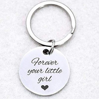 Best Stainless Steel Keychain Gifts for Mom Dad Gifts from Daughter - BOSTON CREATIVE COMPANY