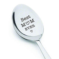 Best Mom Ever Engraved Spoon For Mothers Day - BOSTON CREATIVE COMPANY