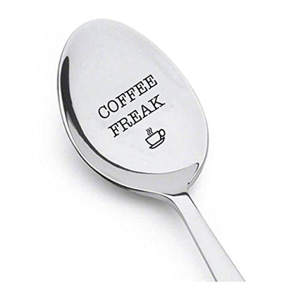Funny Engraved Spoon For Coffee Lovers - BOSTON CREATIVE COMPANY
