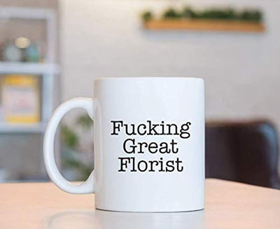 Engraved Best Gift for Florist, Funny Proposals Coffee Mugs for Birthday Party - BOSTON CREATIVE COMPANY