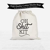 Bachelorette Party | Oh Shit Kit Customized Favor Bag - BOSTON CREATIVE COMPANY