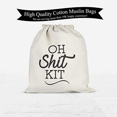 Bachelorette Party | Oh Shit Kit Customized Favor Bag - BOSTON CREATIVE COMPANY