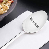 Joyful Engraved Spoons Christmas Gift - BOSTON CREATIVE COMPANY