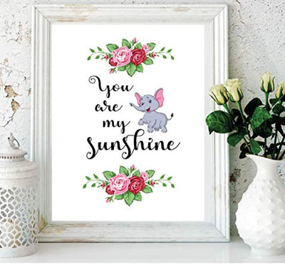 You are My Sunshine Wall Art Gift For Wife - BOSTON CREATIVE COMPANY