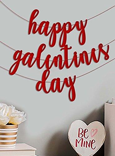 Valentines Day Decorations Valentines Day Party Favors VALENTINE Banner Bunting Garland Valentine Decor Valentine Party Banner - BOSTON CREATIVE COMPANY