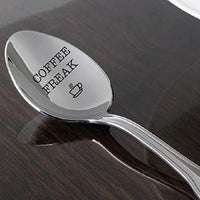 Funny Engraved Spoon For Coffee Lovers - BOSTON CREATIVE COMPANY