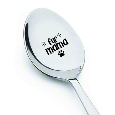 Pet Lover Gifts - Cat Spoon - Funny Pet Gifts - Fur mama - Mother’s Day Gifts - Dog Mum Gifts - Dog Lover Gifts - Cat Lover Gifts - New Gifts Fur Mom - BOSTON CREATIVE COMPANY