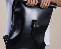 Leather Rolltop Backpack - Boston Creative Company