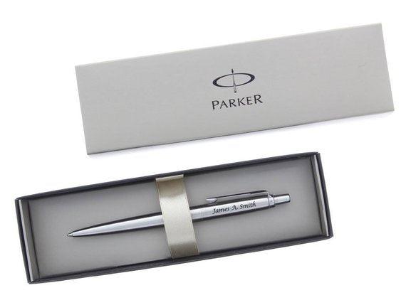 Personalized Engraved - Parker Jotter Stainless Steel Ballpoint Pen with Gift – BOSTON CREATIVE COMPANY