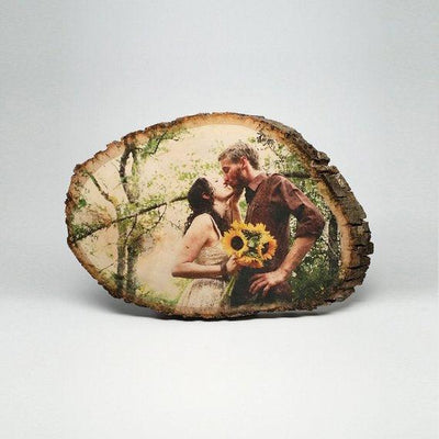 Personalized Picture Frame Wedding Gift Wood Picture - BOSTON CREATIVE COMPANY