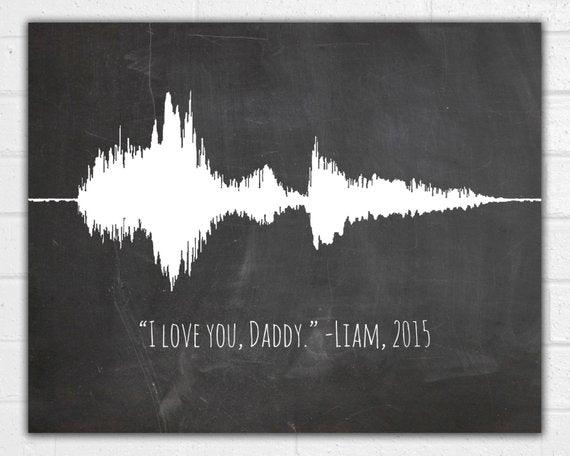 Sound Wave art -Custom Sound Wave Art Print - Voice Wave - Choose Your Colors - Up to 5 voices - Christmas, Birthday, Mothers Day, Fathers Day Gift - BOSTON CREATIVE COMPANY