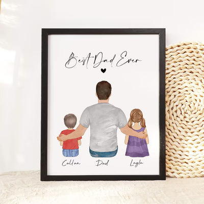 Watercolor Portrait from Photo Gifts for Dad | Fathers Day Gifts