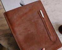 Leather ipad sleeve, - Boston Creative Company