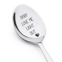 Love Engraved Spoon Gift For Wedding Anniversary - BOSTON CREATIVE COMPANY