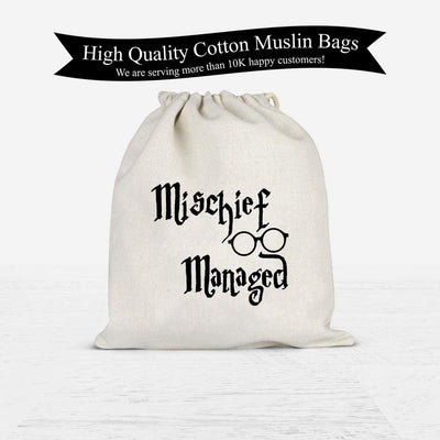 Mischief Managed Harry Potter Bachelorette Party Birthday Favor Bag Bachelorette party survival kit - set of 10 bags - BOSTON CREATIVE COMPANY