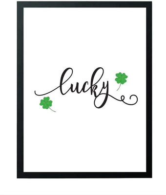 Lucky Living Room Wall Art - BOSTON CREATIVE COMPANY