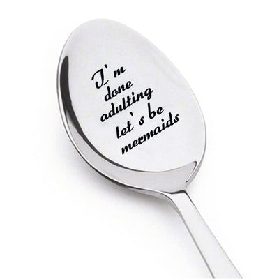 Funny Engraved Spoon Gift For Adults - BOSTON CREATIVE COMPANY