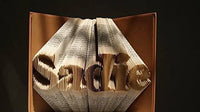 Folded Book Art-Word Pattern-6 Numbers-Customized Name-Unique Gifts for Loved Ones - BOSTON CREATIVE COMPANY