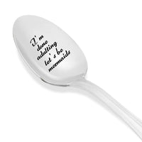 Funny Engraved Spoon Gift For Adults - BOSTON CREATIVE COMPANY