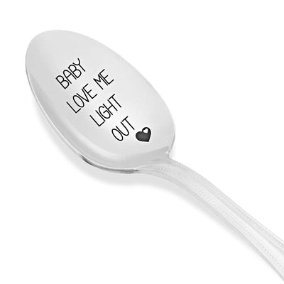 Love Engraved Spoon Gift For Wedding Anniversary - BOSTON CREATIVE COMPANY