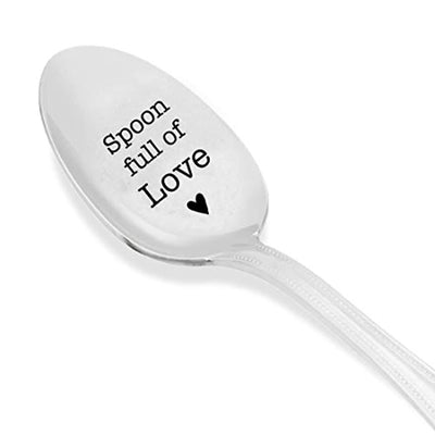 Spoon Full of Love-Engraved Love Spoon-Special Occasion Best Selling Item - BOSTON CREATIVE COMPANY