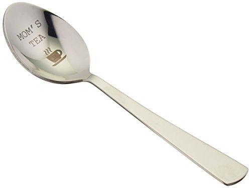 Moms Tea Engraved Spoon,gift for mom,best selling items,mom birthday gift,mom gifts,mom birthday,mommy and me,mom to be,mom of boys,mom from daughter,top selling spoon - BOSTON CREATIVE COMPANY