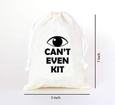 I Can't Even|Favor bags | Hangover Take Away Kit | Welcome Bag for the Groom's and Bride's Tribe - BOSTON CREATIVE COMPANY