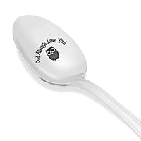 Owl Gifts for Women | Funny Friend Gifts for Friendship Day/Christmas/Birthday | Gifts for Sister | Engraved Spoon | Valentines Day Gift for Wife/Girlfriend - BOSTON CREATIVE COMPANY