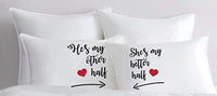 Romantic Pillow Case For Couples - BOSTON CREATIVE COMPANY