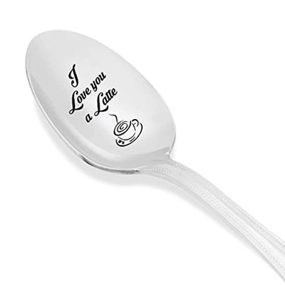 Coffee Lovers Engraved Spoon Gift - BOSTON CREATIVE COMPANY