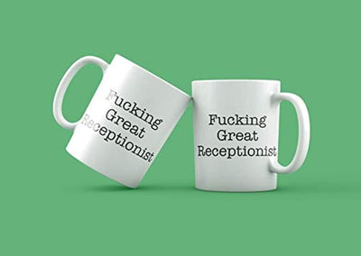 Best Gift for Receptionist, Funny Proposal Coffee Mug for Receptionist - BOSTON CREATIVE COMPANY