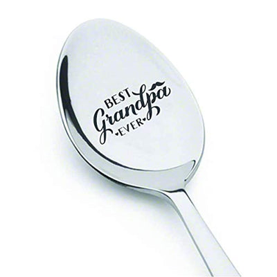 Best Grandpa ever Engraved Spoon Gift - BOSTON CREATIVE COMPANY
