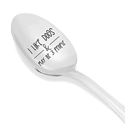 Funny Quarantine Gag Gifts for Men Women | Stay Home Engraved Spoon Gift - BOSTON CREATIVE COMPANY