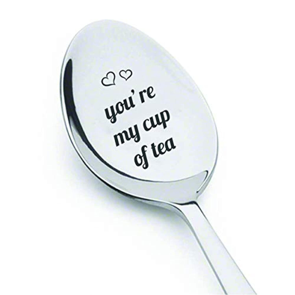 You're My Cup of Tea Perfect Spoon Gift-Valentine Engagement Proposal Spoonie Gifts - BOSTON CREATIVE COMPANY