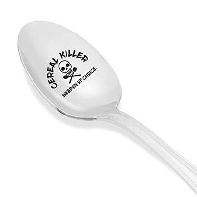 Cereal Killer Weapon of Choice Spoon Gifts for Kids Men Women - BOSTON CREATIVE COMPANY