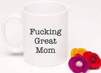 Ideas from Boston- FUCKING GREAT MOM MUG, Best mom, Gift For Mother, Funny proposals, mugs for family, Ceramic coffee mugs for mom, Mother’s day gift - BOSTON CREATIVE COMPANY