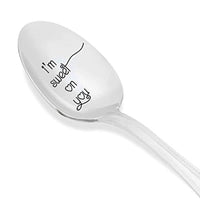 I'm Sweet On You - Engraved silverware spoon for kitchen decor by Boston Creative company LLC .# A7 - BOSTON CREATIVE COMPANY