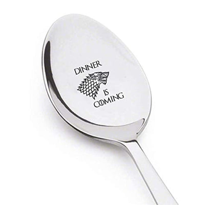 DINNER IS COMING-Wonderful Present for Backing King-Foodie Spoon Gift - BOSTON CREATIVE COMPANY